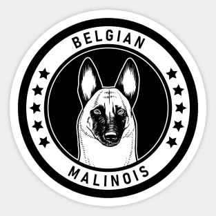 Belgian Malinois Fan Gift Sticker